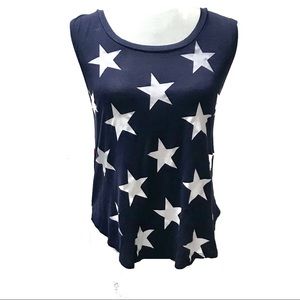 American Rebel Stars and Strips July Tank. Size M.